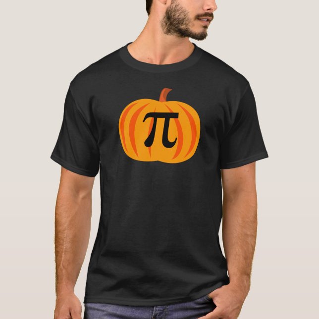 Simple Pumpkin Pi T-Shirt (Front)