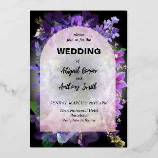Simple Purple floral design