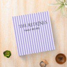 Simple Purple Striped Family Recipes