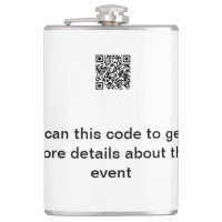 Simple Q R code scan business event template atext