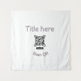 Simple Q R code scan business event template atext Tapestry
