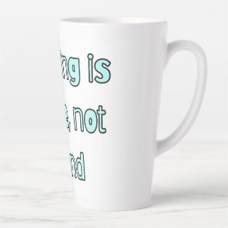 Simple quote mug
