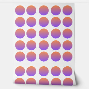 Simple Rainbow Round Wallpaper
