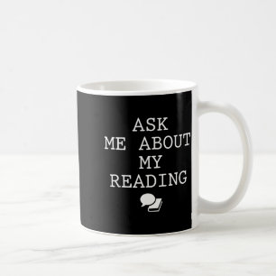 Simple reading book lover - men women - reading coffee mug