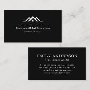 Simple Real Estate Agent Business Card