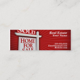simple real estate card