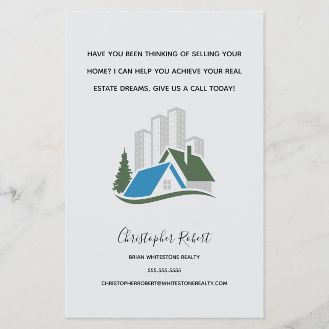 Simple Real Estate Flyer (Front)