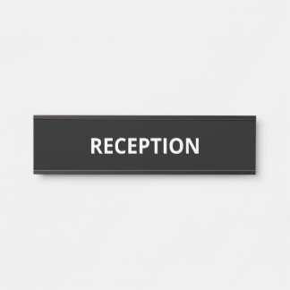 Simple RECEPTION Door Sign