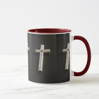 Simple red cross cup