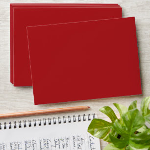 Simple Red Envelope New Year Card Envelope