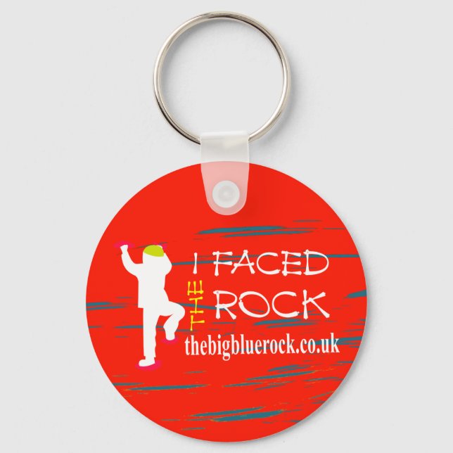 simple red key ring (Front)