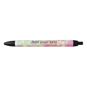 Simple red pink glittersparkle stars add your text black ink pen