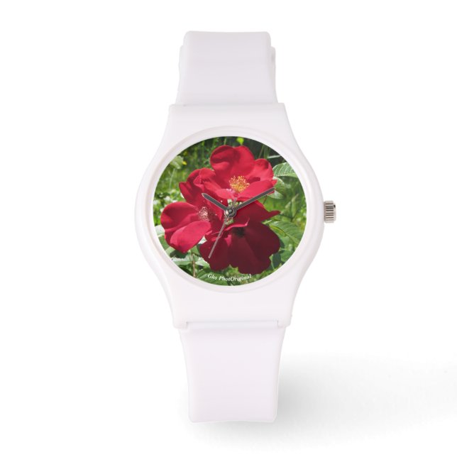 Simple Red Roses wms watch (Front)