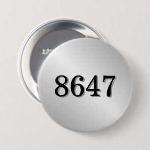 Simple Resistance 8647 7.5 Cm Round Badge