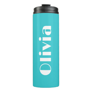Simple Retro Tumbler With Name
