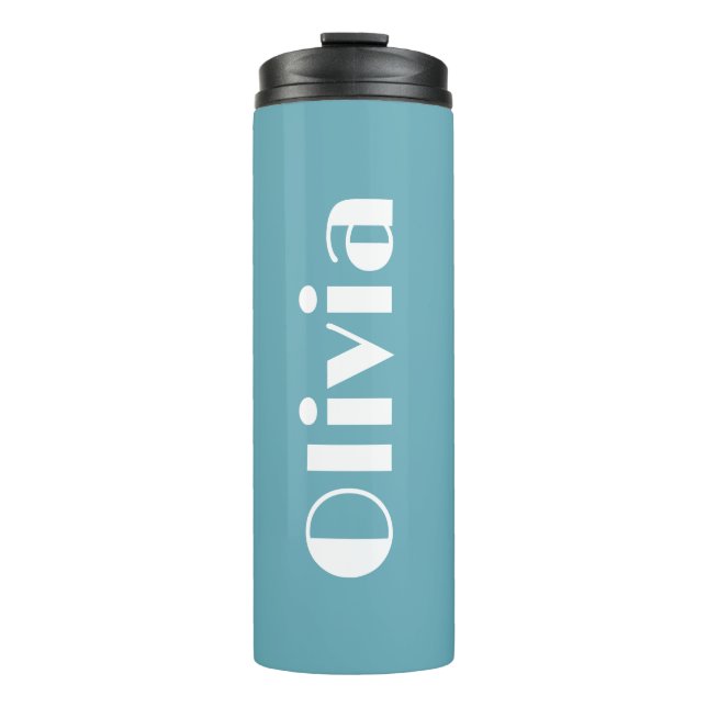 Simple Retro Tumblers With Names (Front)
