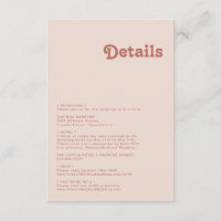Simple Retro Vibes | Blush Pink Details