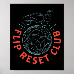 Simple Rocket Soccer League, Flip Reset Club, Clea Poster