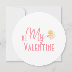 Simple Romantic Be My Valentine