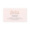 Simple Rose Gold Lash Salon Logo Pink