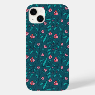 Simple roses pattern  Case-Mate iPhone 14 plus case