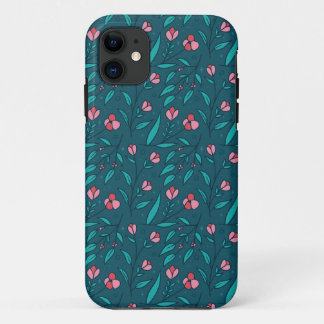 Simple roses pattern  iPhone 11 case
