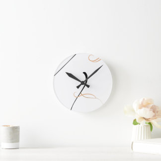 simple round clock