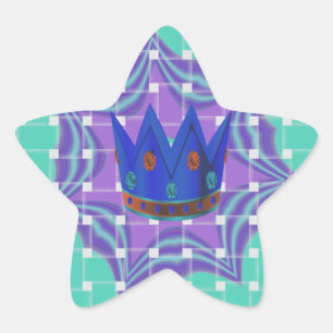 Simple Royal Star Sticker