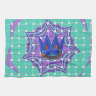 Simple Royal Tea Towel