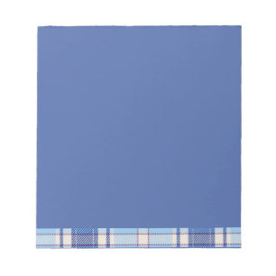 Simple Rustic Blue Style Chake Notepad