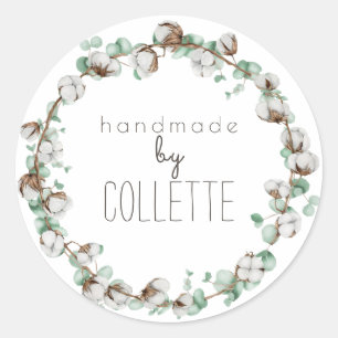 Simple Rustic botanical Product Label