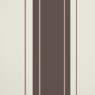 Simple Rustic Brown Stripes with Ticking Wallpaper