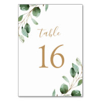 Simple Rustic Eucalyptus Greenery Wedding