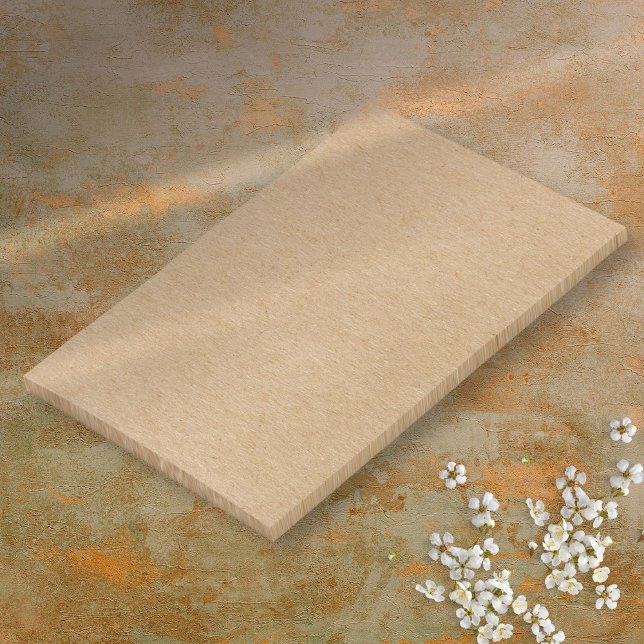 Simple Rustic Kraft Boho Post-it Notes (Simple Rustic Kraft Boho Post-it Notes)