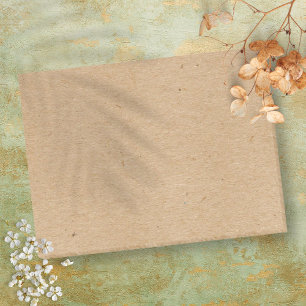 Simple Rustic Kraft Paper Style Post-it Notes