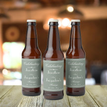 Simple Rustic Sage Green Wedding Chic Script Names