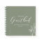 Simple Sage Green Modern Wedding Guestbook