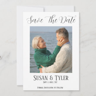 Simple Save the Date Invitation