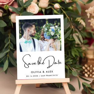 Simple Save The Date Magnetic Invitation