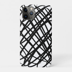 Simple Scribble   Black    iPhone 11 Pro Case