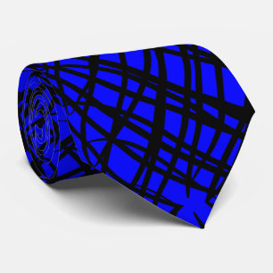 Simple Scribble   Mirror Tiling   Blue   Tie