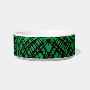 Simple Scribble   Mirror Tiling   Green   Pet  Bowl