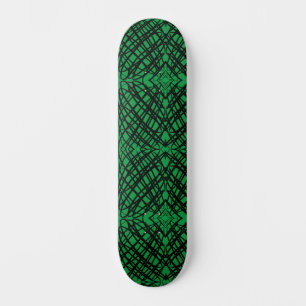 Simple Scribble   Mirror Tiling   Green   Skateboard