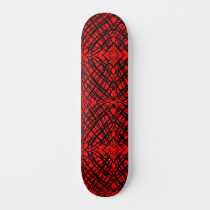 Simple Scribble   Mirror Tiling   Red   Skateboard
