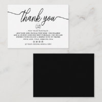Simple Script Business Thank You
