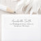 Simple Script Classic Elegant Return Address
