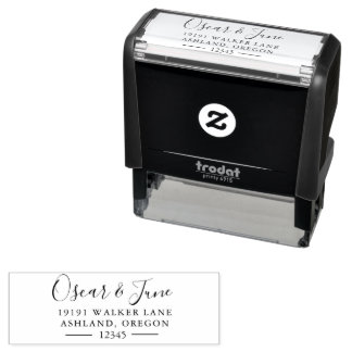 Simple Script Clean Modern  Self-inking Stamp