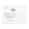 Simple Script Modern Save the Date Photo Postcard