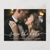 Simple Script | Photo Wedding Save the Date