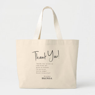 Simple Script Thank You Thank You Gift Bag